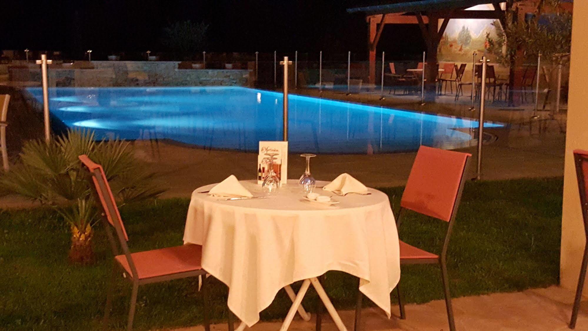 Hotel Restaurant La Martiniere Montelier Exterior photo